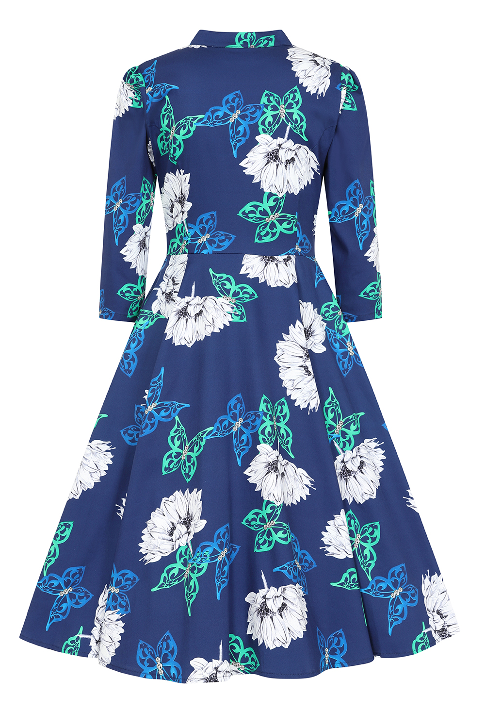 Gloria Floral Swing Dress